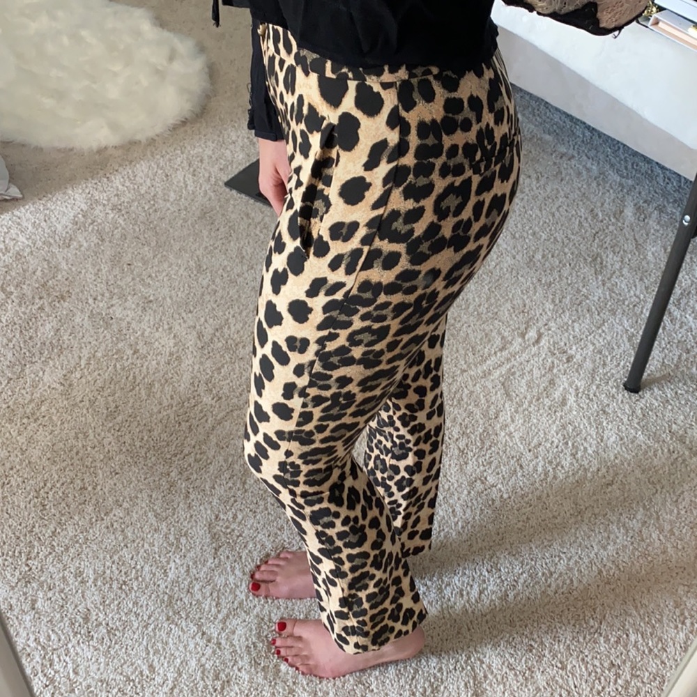 Leopard Print Pants